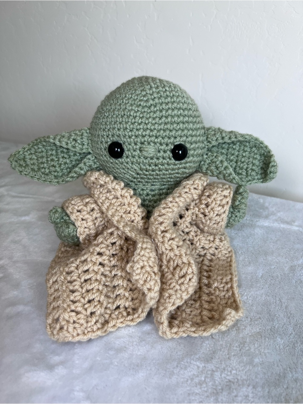 Baby Yoda Inspired The Child Star Wars Mandalorian Crochet Plus Handmade